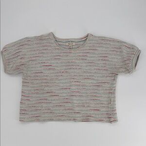 Madewell Striped Textured Top